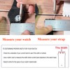 OliBoPo Replacement Waterproof Silicone Rubber Watch Strap Watch Band for