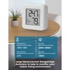 Digital Mini Thermometer Hygrometer Indoor Humidity Meter Room Temperature Monitor