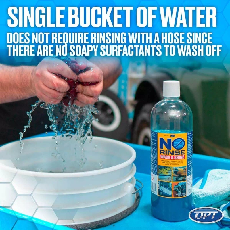 Optimum No Rinse Wash And Shine 32Oz Eco Friendly Car