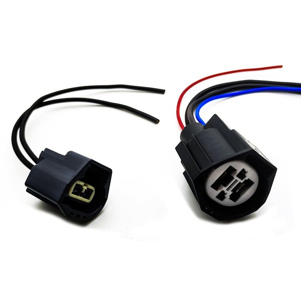 Cooling Fan Control Relay Module Connector Pigtail Harness Compatible with