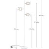 Brightech Tree Floor Lamp for Living Rooms & Offices, Dimmable