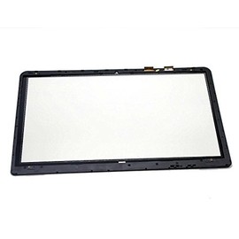 LCDOLED Replacement 15.6 inches Touch Screen Fornt Glass Bezel for HP Pavilion x360 15-bk 15-bk027cl 15-bk117cl 15-bk127cl 15-bk137cl 15-bk157cl 15-bk167cl 15-bk177cl (Touch Digitizer+Bezel+Board)