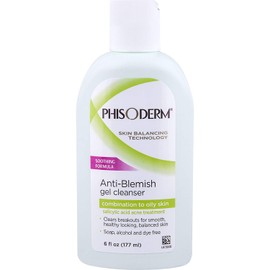 Phisoderm pHisoderm Anti-Blemish Gel Facial Wash 6 oz (Pack of 6)