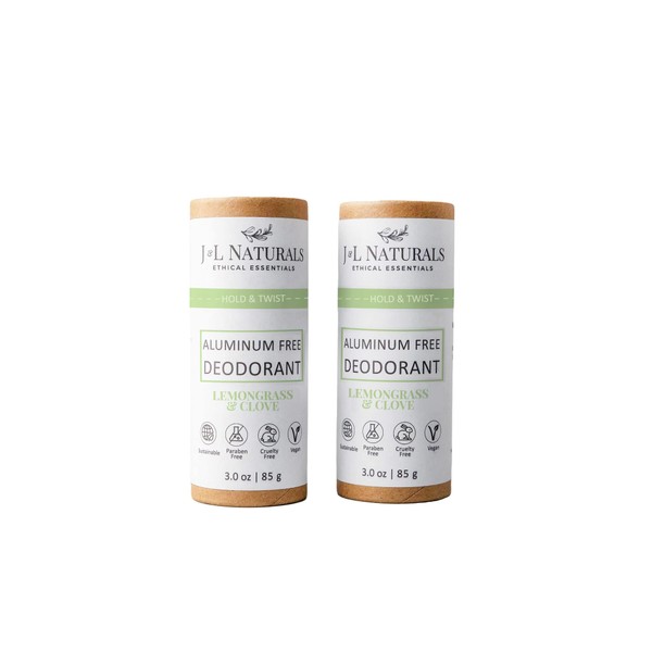 J&L Naturals Aluminum Free Deodorant for Men & Women |