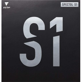 VICTAS Table Tennis Rubber Table Tennis Table Soft Spectrum S1 Spectol S1 Black (0020) 2.0 210010