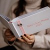 Baby's Scan Photo Album '2025' with Stitched Pink Ribbon &