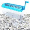 Manual A4 Mini Desktop Shredder with Hand Crank for School
