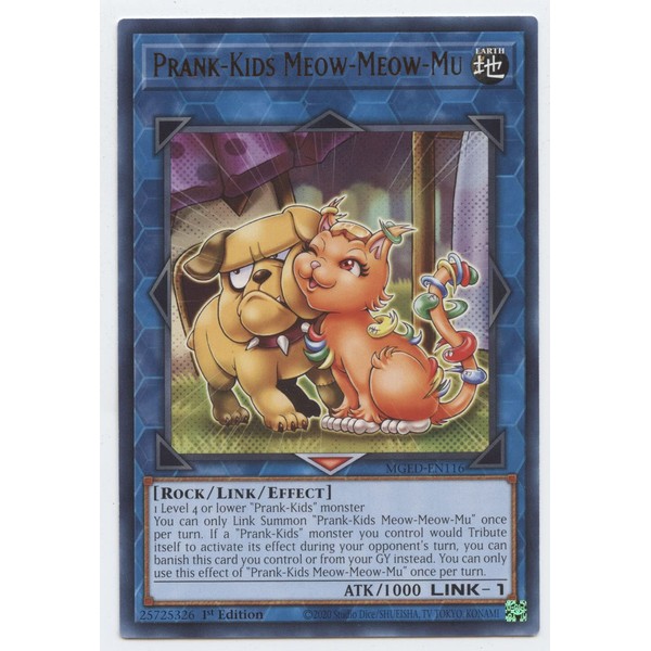 Prank-Kids Meow-Meow-Mu - MGED-EN116 - Rare - 1st Edition