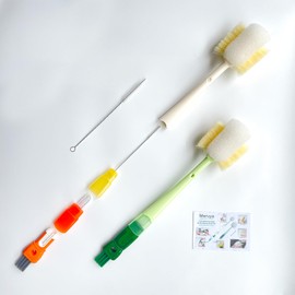 5 in 1 Bottle Cleaning Brush Set, Detail for Baby Bottle Cleaner