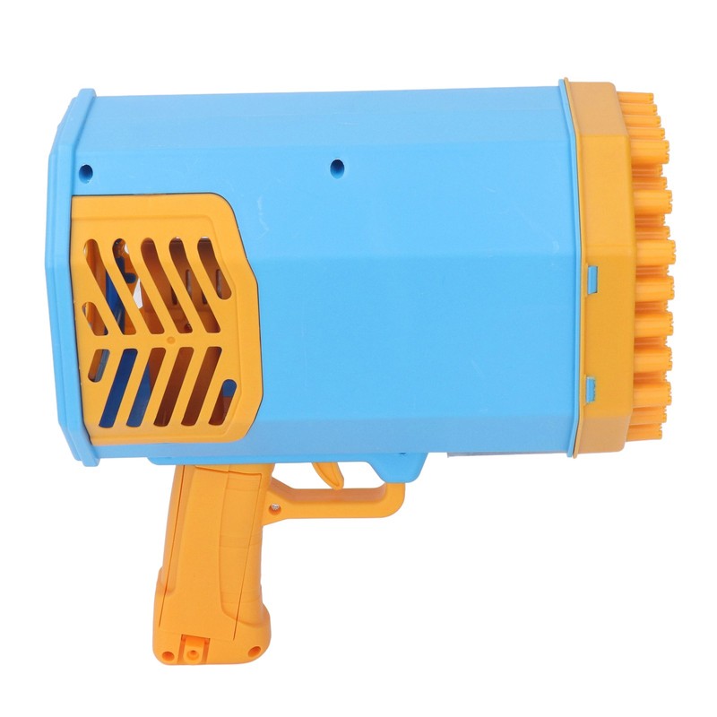 Bubble Blower Blue 69 Holes Unique Appearance Portable Stable Highly