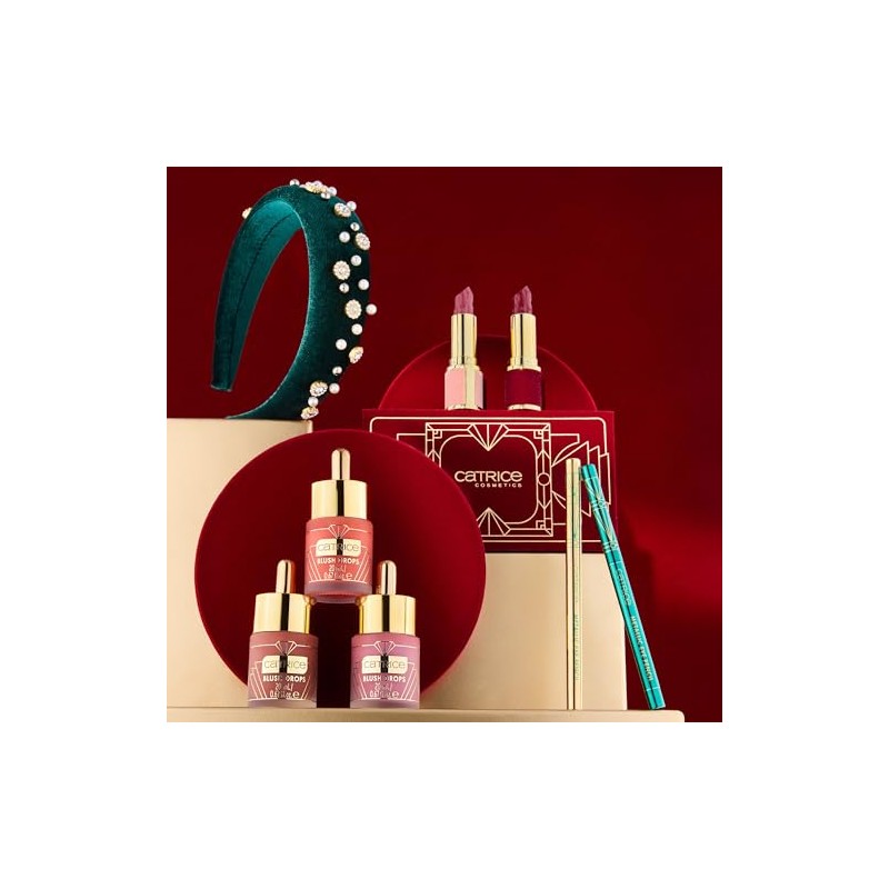 Catrice FESTIVE TREASURES Hydrating Shine Lipstick, No. C01, Pink, Moisturising,