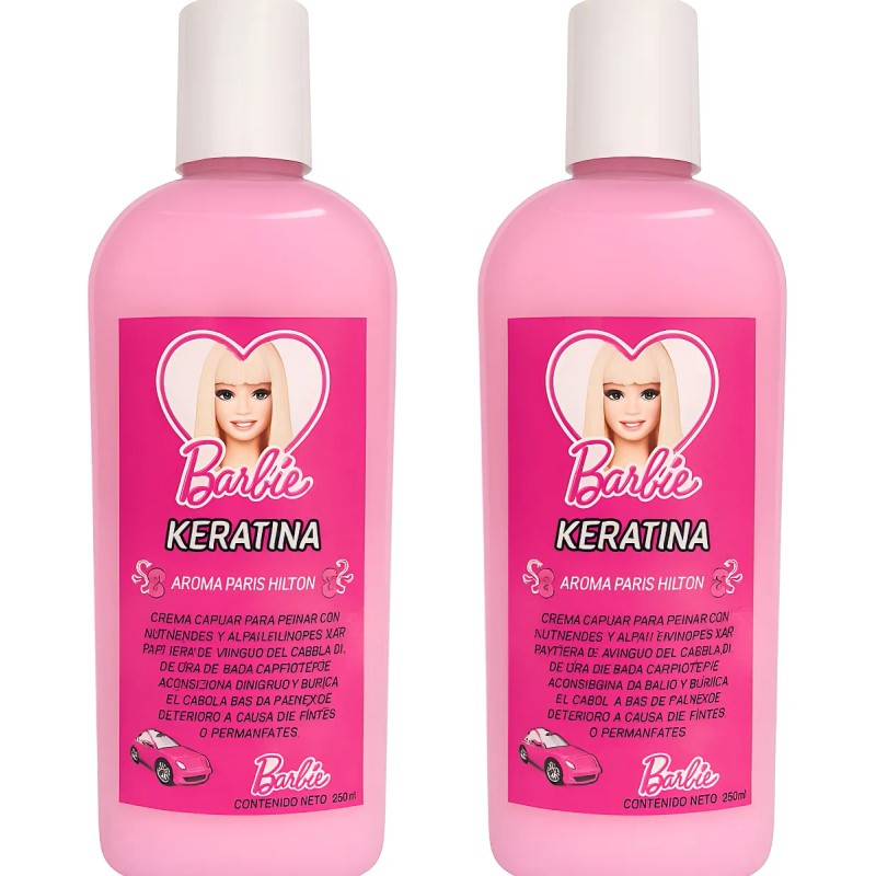 Pack 2 Keratina Set Tratamiento Crema Peinar Cabello 250ml