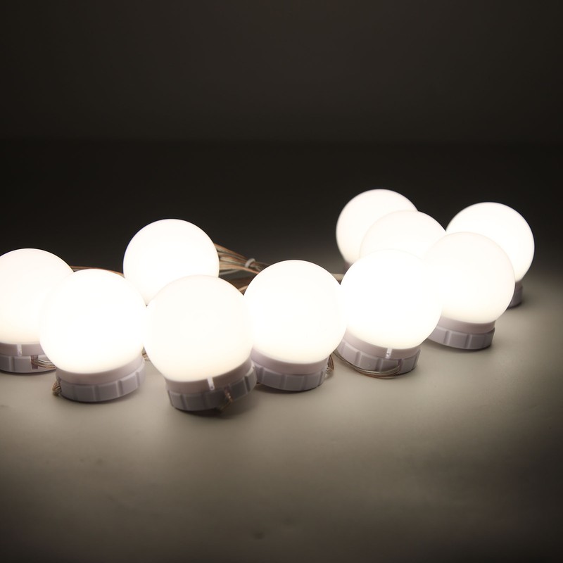 LED Vanity Mirror Light 3 Color Adjustable Brightness Vanity Makeup