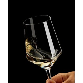 Red Wine Glasses Set of 6, Premium Crystal Wine Glasses Hand Blown, 15 oz,Thin Rim,Long Stem,Perfect for Red or White,Daily Use,Unique Wedding Anniversary or Birthday Gift