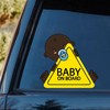 Baby on Board Sticker – Safety Warning Decal for Cars,