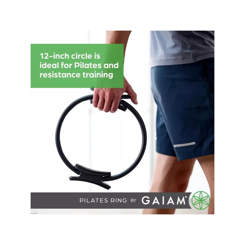 Gaiam 가이암 필라테스 링 피트니스 서클 - 가볍고 내구성이 뛰어난