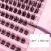 Selawasty Lash Clusters Eyelashes Cluster Lashes Individual Lashes Eyelash Extensions