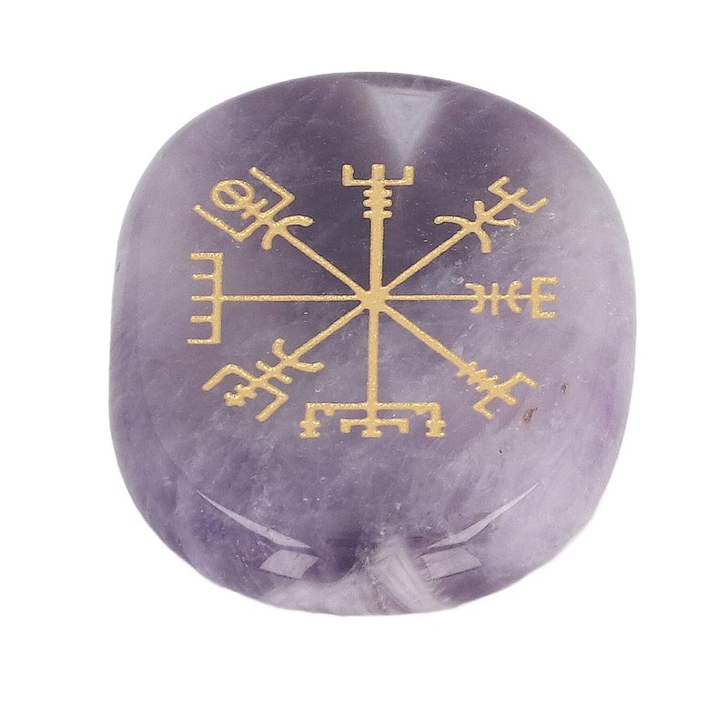 Meditation Symbol Stones Engraved Viking Symbol Stones Healing Emotions for