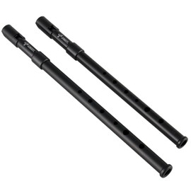 Sondery Irish Tin Whistle Set Key of C and Key of D Made from Hign Quality ABS with Sound of Wood in Nature Penny Whistle