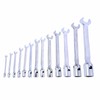 Vokenforu 18mm Socket Spanner, Ratchet Combination Wrench, Hardened Chrome Vanadium