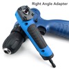 Right Angle Drill Adapter Hex Interface Electric Screwdriver Corner Attachment