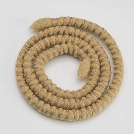 DreadLab - Bendable Spiral Dread Ties (80cm, Blonde with Blonde Thread)