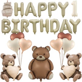 SZSMW First Birthday Boy - 1, Decoration - Decoration 1, Birthday - Can Be Used as Decor for Indoor and Outdoor Activities, Perfect for Baby Showers, Easy to Assemble