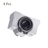 Kozelo 4pcs SCV12UU Linear Slide Block 12mm Bore Steel Linear
