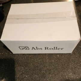 Manly Enterprises GR8 Abs Roller Wheel Abdominal Exercise at Home Workout Activate Your Core NEW