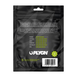 PLYGN Pro Six Tennis String Comfort & Control 1.20 mm 12 m Co Polyester Hexagonal