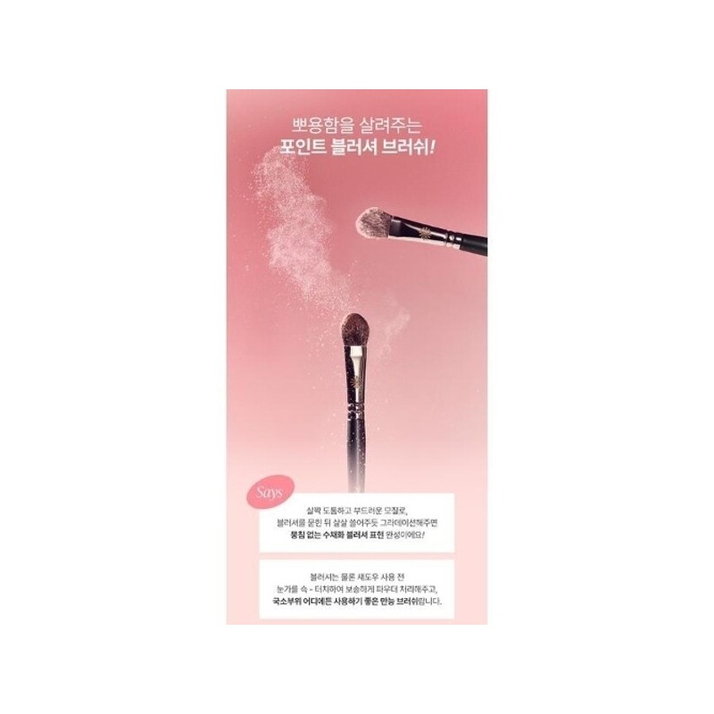 Picasso Makeup Brush Blusher Cheek Touch Small S 23 /