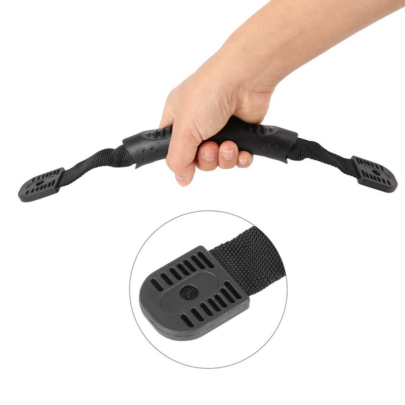 X AUTOHAUX 2pcs 10.62 Inch Kayak Handles Universal Rubber Carry