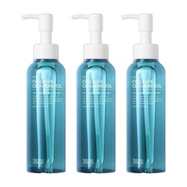 Ten Zero Face Wash Men's Mild Large Capacity Cleansing Oil Moisture Collagen Cleansing Oil 150ml 3pcs / 텐제로 세안제 남자 순한 대용량 클렌징오일 모이스처 콜라겐 클렌징 오일 150ml 3개
