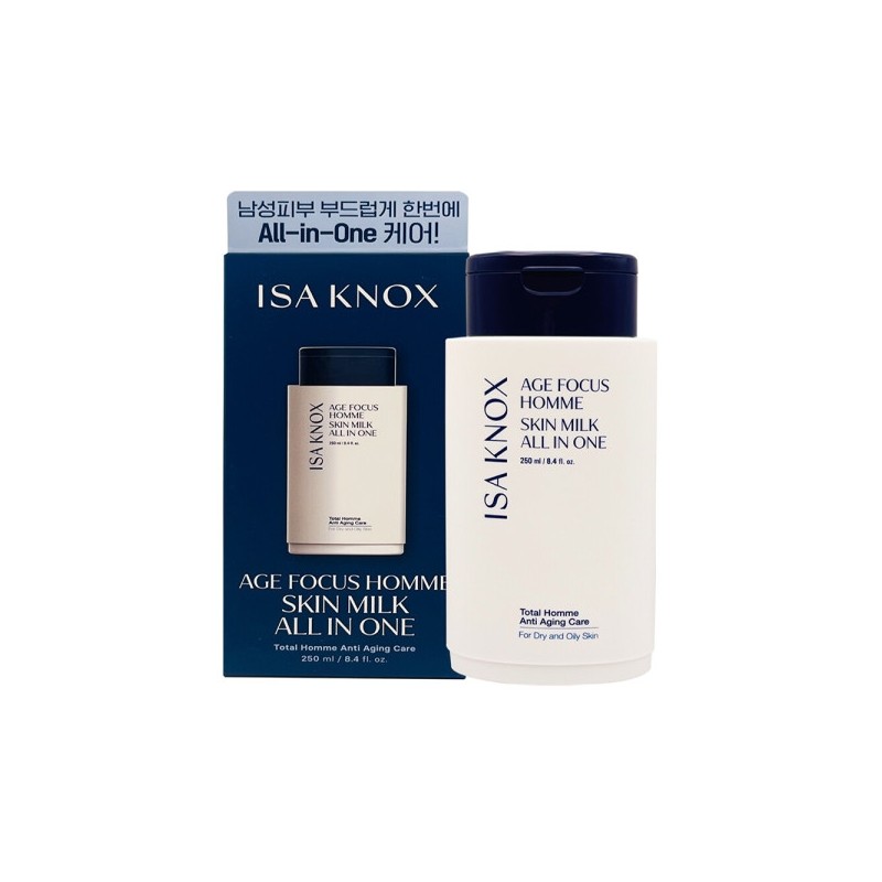 Isa Knox Age Focus Homme Skin Milk All-in-One 250ml/Large Size