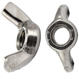 OPIOL QUALITY® Wing Nuts Similar to DIN 315 M4 A2 V2A Stainless Steel (Pack of 20) American Shape Wing Nut Rustproof Nut