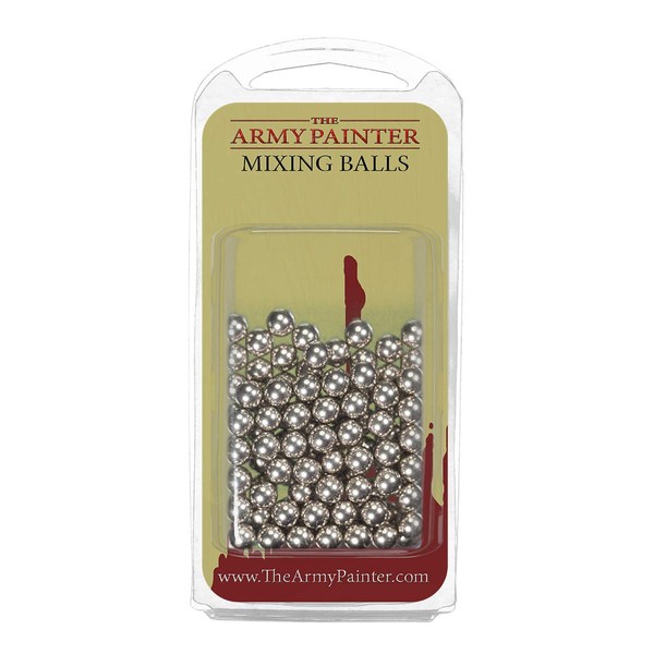 The Army Painter Paint Mixing Balls - Rust-proof Stainless Steel Balls for Mixing Model Paints - Stainless Steel Mixing Agitator Balls, 5.5mm/apr. 0.22”, 100 Pcs