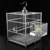 Suremita Hanging Bird Bath Cube Bird Bathtub Bath Shower Box