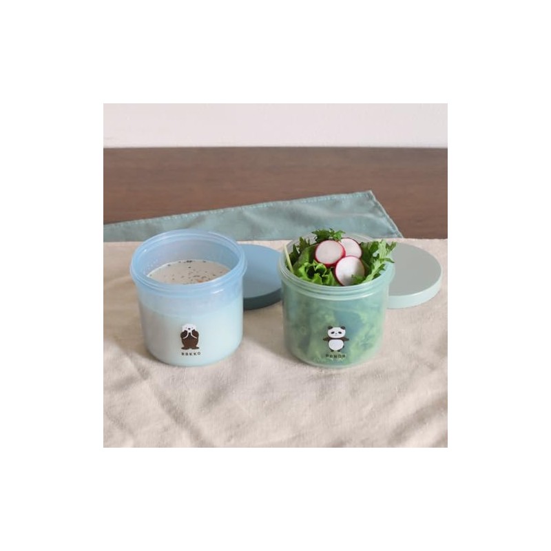 Sabu Muumu Friends 415111 Freezing Clear Container, Green, Capacity: 15.2