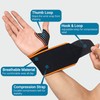 360 RELIEF 1 Pack Adjustable Wrist Support Wrap with Wide