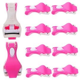 FOMIYES Manual Eyelash Curler 10pcs Lash Curling Tool Effect Portable for Women