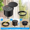 Ohuo Desk Grommet Power Socket USB C PD 35W, Recessed