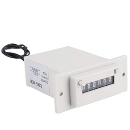 CSK6-YKW Electromagnetic Counter Digital Pulse Counter 6-Digit 0- Electronic Counter Totalizer for Accurate Counting
