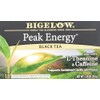 Bigelow Black Tea Peak Energy plus extra L-Theanine & Caffeine,