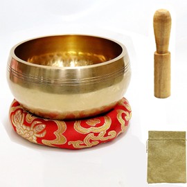 3-Piece Orin Set, 3-Piece Set, Diameter 3.1 inches (8 cm), Mini Orin Set, Buddhist Altar, Clean Tone, Brass Pet, Portable, Convenient, Rind, Zabuton, Memorial Service, Small Items, Buddhist