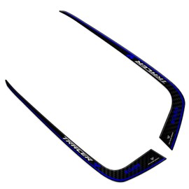 Resin Bike Motorcycle 3D Stickers Compatible with Yamaha Tracer 9 GT-GT+ 2021-2024 Blue. Bike Rear Passenger Handles Protector from Impact and Scratches. Sticker 3D Resin Gadget Moto