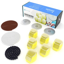 ROYALTEC Vitamin C Shower Filter Refill - 6 Months Value Pack 6 Vitamin C Blocks, Replacement Stones and Shower Head Faces