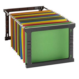 Officemate Plastic Hanging File Frame, 24-27, Letter and Legal Size, 1 Set (91970)