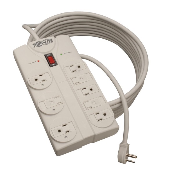 Tripp-Lite TLP825 TRIPP-LITE, Surge Protector, 8 Outlet, 25 Foot Cord,