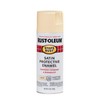 Rust-Oleum 7758830 Stops Rust Spray Paint, 12 oz, Satin Almond