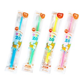 Oral Care Tuft 20 PS 25 Pieces, Premium Soft, Assorted 4 Colors, Toothbrushes, For Mixed Dental Period (6 to 12 Years)